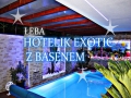 HOTELIK  EXOTIC Z BASENEM - EBA